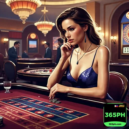 Player enjoying live casino games on mobile device